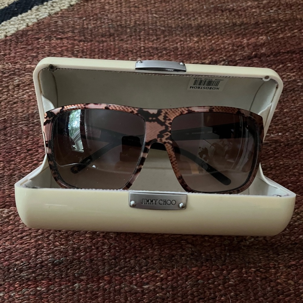 Jimmy Choo snake print sunglasses